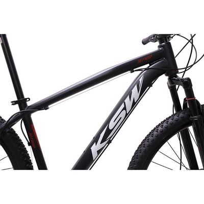 Bicicleta Aro 29 Ksw Bike Alumínio Câmbios Shimano 21 Marchas Preto Fos -ad Verme Bco 19