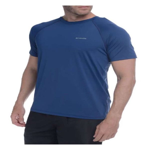 Camiseta Columbia Aurora M/C Masc G / MARINHO