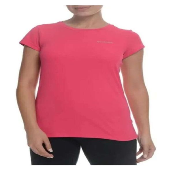 Camiseta Columbia Neblina MC Fem - Pink G / PINK
