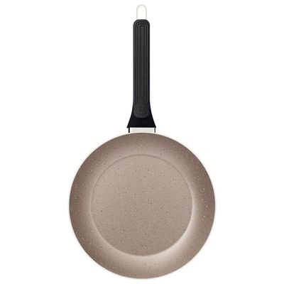 Frigideira Tramontina Milazzo Alumínio 28cm Com Revestimento Antiaderente Starflon Max Amêndoa