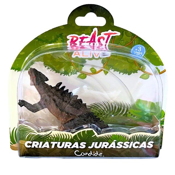 Dinossauro Beast Alive Criaturas Jurássicas Ankylosaurus