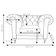 Poltrona Decorativa Chesterfield Duo Couro