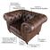 Poltrona Decorativa Chesterfield Duo Couro