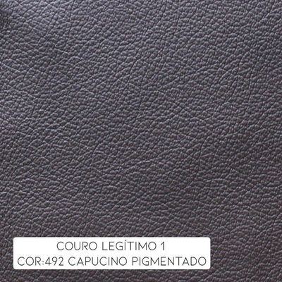 Poltrona Reclinável Elétrica Power Touch Couro Capuccino
