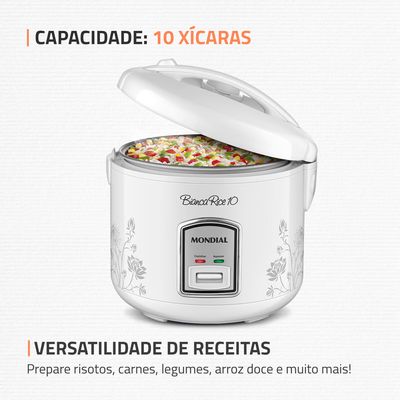 Panela Elétrica Mondial Bianca Rice 10 PE-10 110
