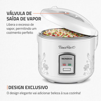 Panela Elétrica Mondial Bianca Rice 10 PE-10 110