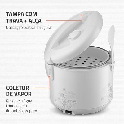 Panela Elétrica Mondial Bianca Rice 10 PE-10 110