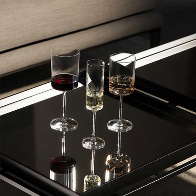 Jogo de 6 Taças de Cristal para água Oxford Minimal Classic 420ml