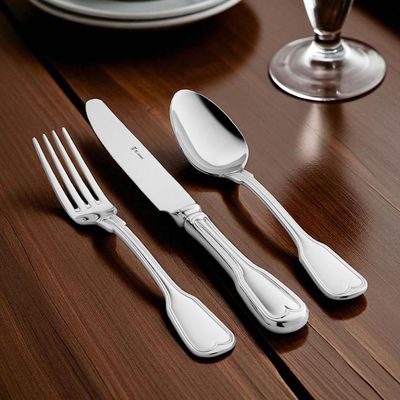 Faqueiro em aço inox Saint James Paris 130 Peças: Elegância e sofisticação para sua mesa