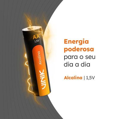 Pilha Alcalina Aa C-4 1.5v - Vp2ab4a