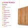 Guarda Roupa Casal Encanto 100% Mdf 6 Portas E 4 Gavetas Ruf Naturalle