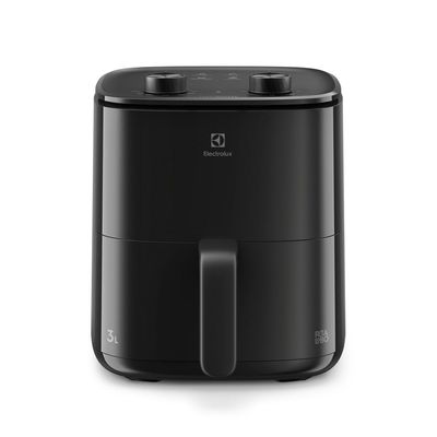 Air Fryer Electrolux por Rita Lobo 3L Preta Efficient c/ Desligamento Automático 1200W (EAF05) 220V