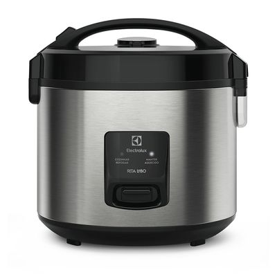 Panela de Arroz Elétrica Electrolux por Rita Lobo 3,5L Preta Efficient 2 em 1 (ERC20) 127V