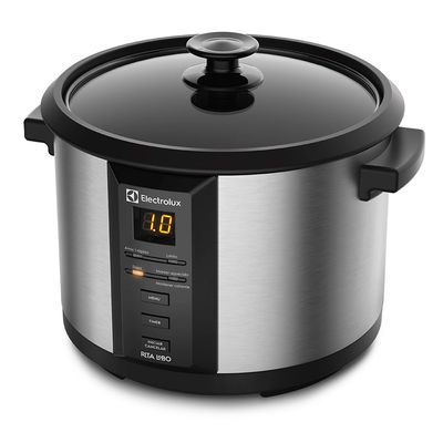 Panela Elétrica Electrolux por Rita Lobo 1,8L Preta Experience Digital (ECC20) 220V