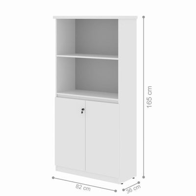 Estante Com 3 Prateleiras Safira Branco