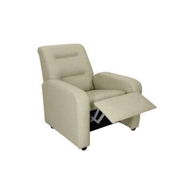 Poltrona Do Papai Reclinável Classic Matrix Sintetico Bege
