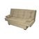 Sofá Cama 3 Lugares Casal Premium Reclinavel 1,80 Larg Esmeralda Matrix Veludo Capuccino