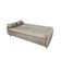 Sofá Cama 3 Lugares Casal Premium Reclinável Com Almofadas 2,06 Larg Donna Matrix Suede Bege