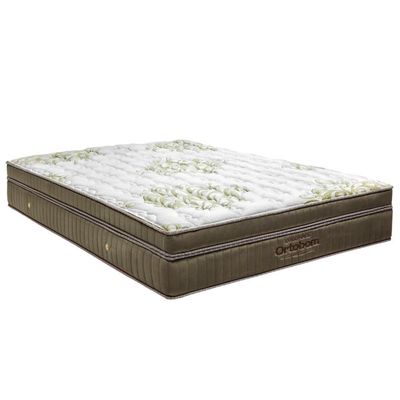 Cama Box E Colchão Gold Ultra Gel – Super King (193x203) - Ortobom