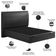 Cama Casal Baú Flutuante Com Cabeceira 140cm Spazio S04 Couríssimo Preto - Lyam Decor