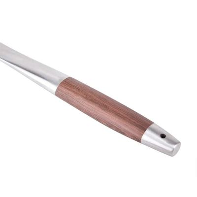 Espátula vazada para churrasco em aço inox Kenya 35,5cm