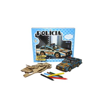 Quebra-Cabeça 3D Coleção S.O.S. Polícia - Artyara