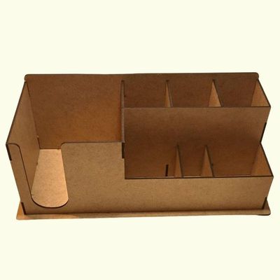 Porta Guardanapo E Sachê Em Mdf - Kit 10 Unidades