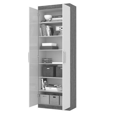 Organizador Delta - Mdp 1 Porta E 1 Gaveta Branco - Lukaliam Móveis