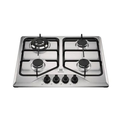 Cooktop 4 Bocas A Gás Electrolux Inox Experience KE4XC Bivolt