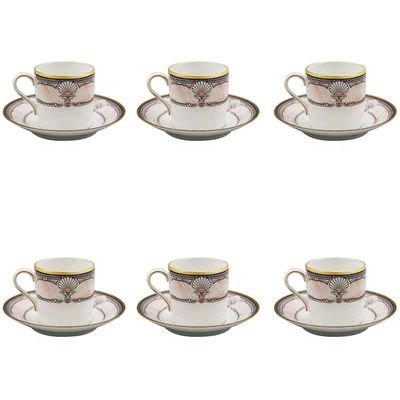 Jogo de xícaras para café Noritake Pacific Majesty 6 peças