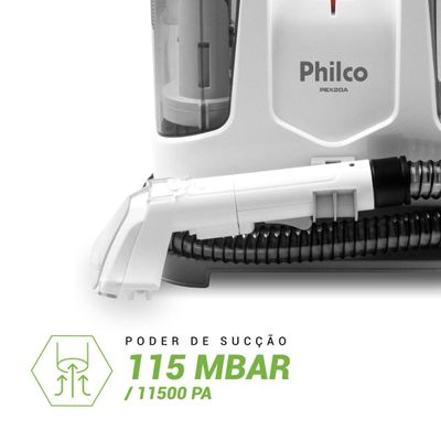 Extratora de Sujeira Philco 2 em 1 1600W PEX20A 220V