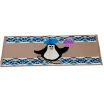 Kit Tapete de Cozinha Veludo 2 Peças Pinguim J. Serrano