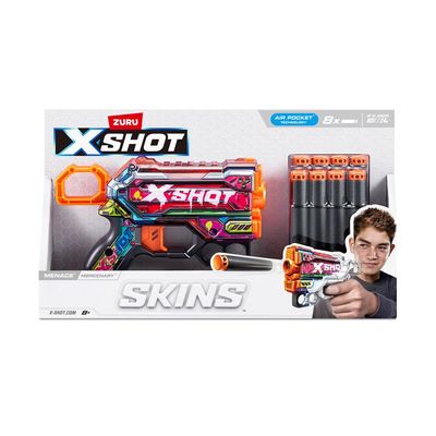 Lançador de Dardos X-Shot - Skins Menace - Mercenary
