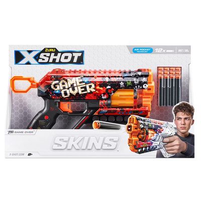 Lançador de Dardos X-Shot - Skins Griefer - Game Over