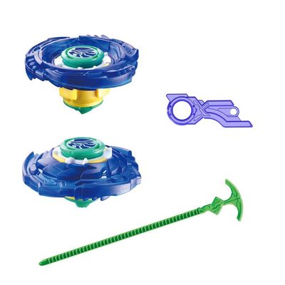 Kit 4 Piões de Batalha Infinity Nado Plastic Series - 2 Azul (3900A) + 2 Vermelho (3900V)