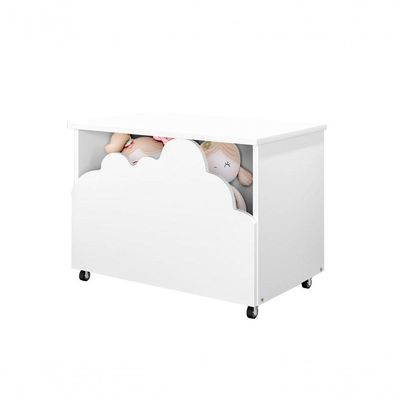 Baú Infantil Formato Nuvem – Organização Com Charme No Quarto