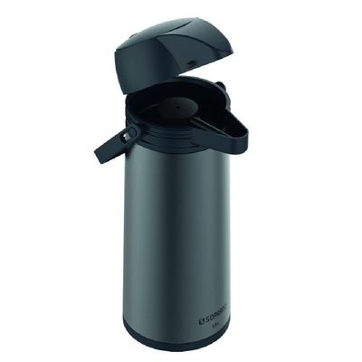 Garrafa Térmica De Inox 1,9l Single Soprano Preto