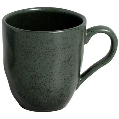 Caneca 273ml Xícara de Chá Cerâmica Arauco Verde Porto Brasil Orgânica Avulsa Verde