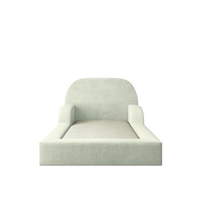 Cama Colchão Montessoriana Infantil Proteção Lateral Balaqui Bege