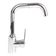 Torneira Pia Cozinha Gourmet Fria Quente Giratoria Aço Inox