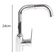 Torneira Pia Cozinha Gourmet Fria Quente Giratoria Aço Inox