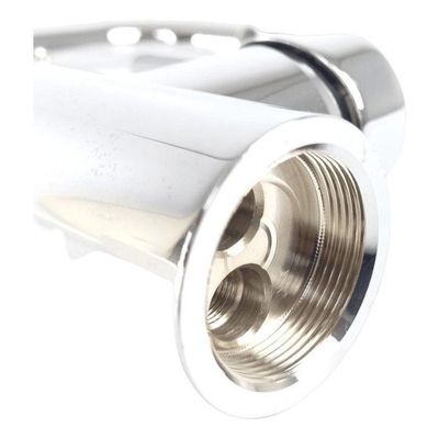 Torneira Pia Cozinha Gourmet Fria Quente Giratoria Aço Inox