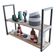 Estante 80X50X20Cm Industrial Para Home Preta De Metal