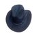Chapéu Country Western Cowboy Hat Unisex Aba Pequeno Fita Em Couro, Lady Jazz Caps, Cavalheiro Retro, Inverno Cor:preto