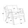 Kit 02 Poltronas Decorativa Para Sala Pietra Estrutura De Madeira L02 Couríssimo Camel - Lyam Decor