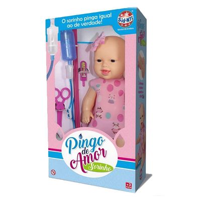 Boneca Pingo De Amor Sorinho - Sid Nyl