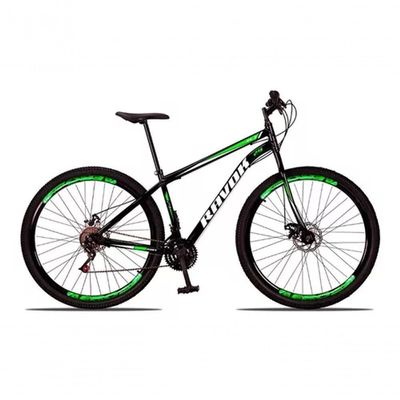 Bicicleta Aro 29   Shimano Aço 21 Vel Verde