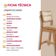 Conjunto Com 2 Banquetas Eva Premium Milano Imbuia Natural