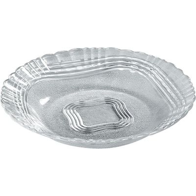 Prato de Vidro Fundo 22cm Crystal Wheaton