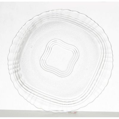 Prato de Vidro Fundo 22cm Crystal Wheaton